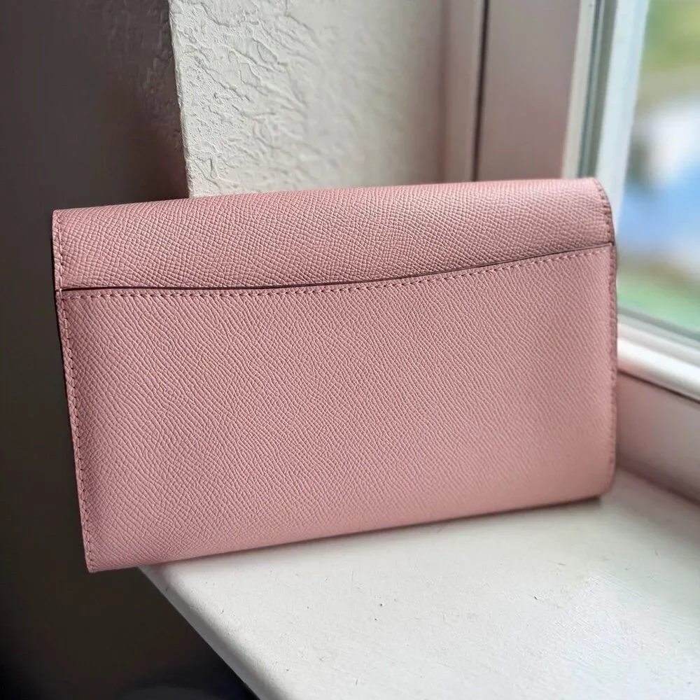 Coach F21696 Light Pink Crossbody Clutch Purse - No Chain! topasia.jp